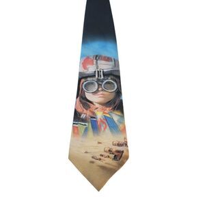 Ralph Marlin‎ 'Anakin Large' Mens Tie Necktie Designer Luxury Multicolor Novelty